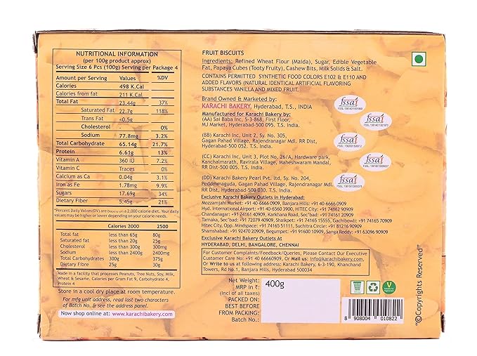 Karachi Fruit Biscuit - Image 3